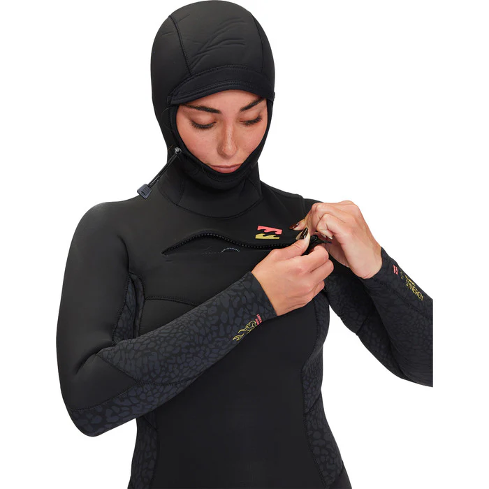 Billabong Synergy 5:4 Hooded Women Winter Wetsuit - Image 3