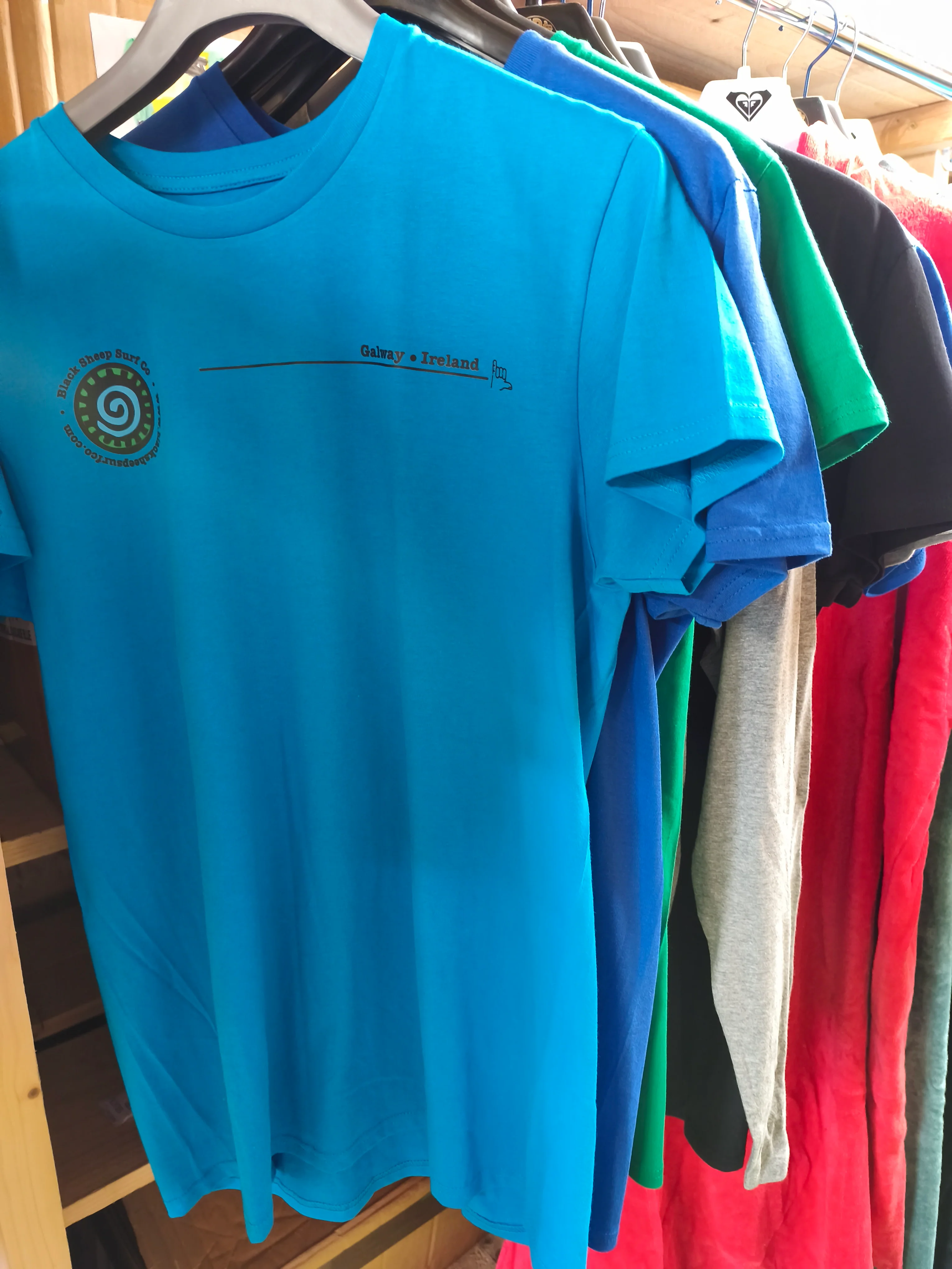 Black Sheep Surf Co T-Shirt Galway Shakas - Image 5