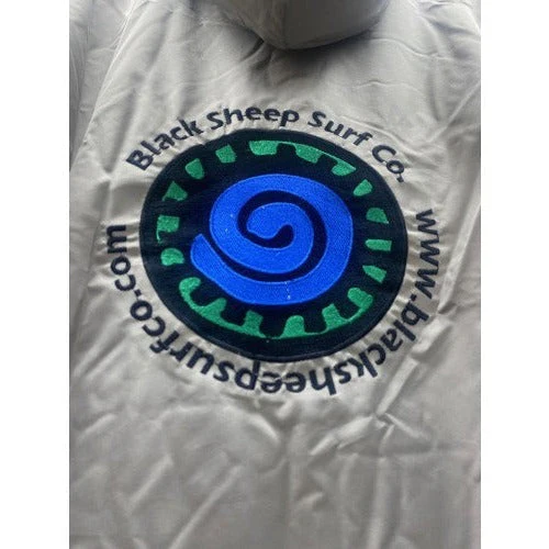 Black Sheep Surf Co Waterproof Changing Robe Adult Red-Black-Green-Blue-Grey - Image 12