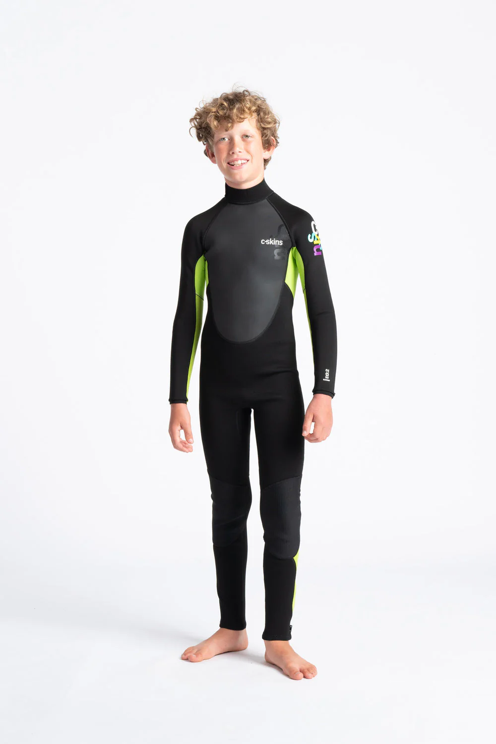 C-Skins Element 3:2 Junior Unisex Steamer Wetsuit - Image 8