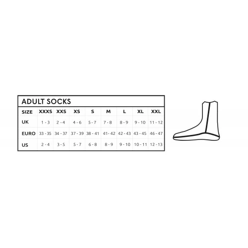 C-Skins Legend Adult 4mm Wetsuit Socks - Image 5