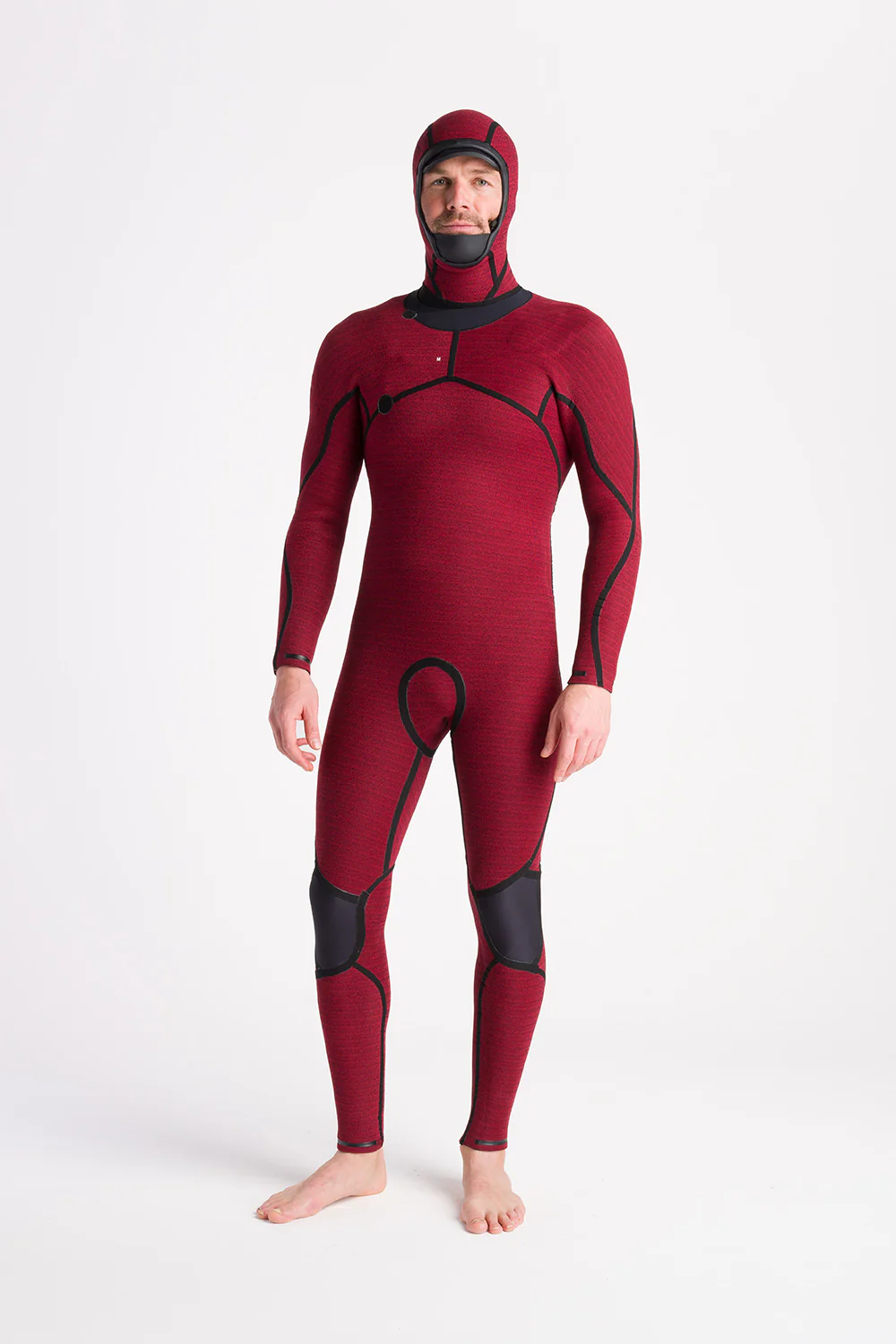C-Skins NuWave ReWired 6:5:4 Mens Chest Zip Hooded Winter Wetsuit - Image 11