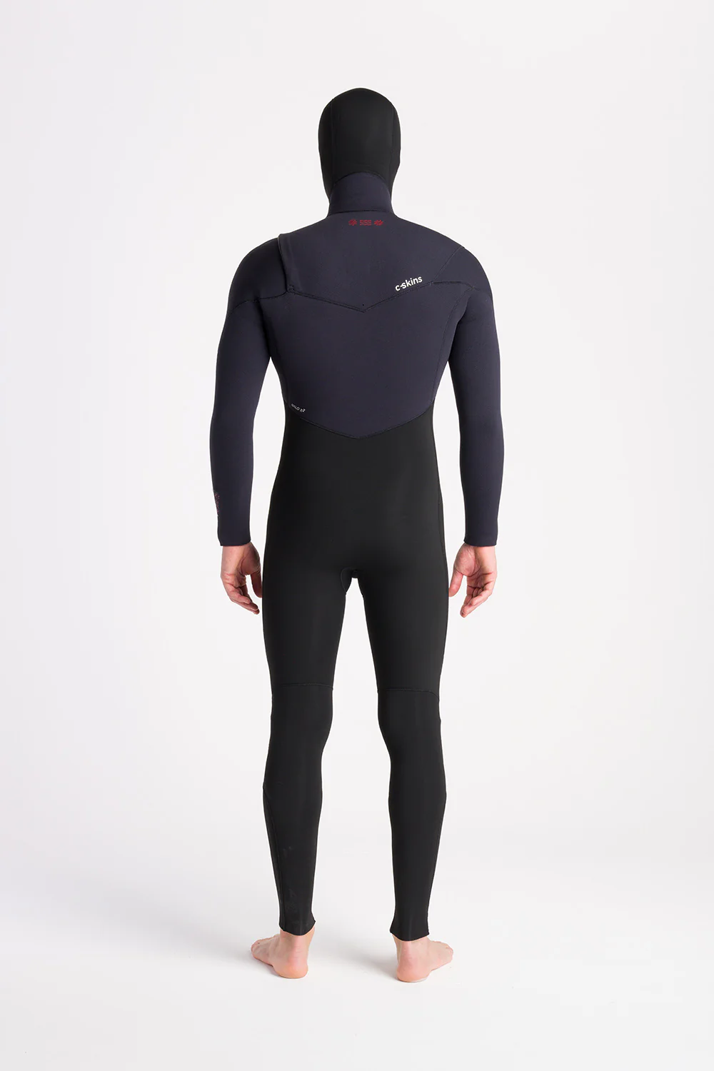 C-Skins NuWave ReWired 6:5:4 Mens Chest Zip Hooded Winter Wetsuit - Image 3