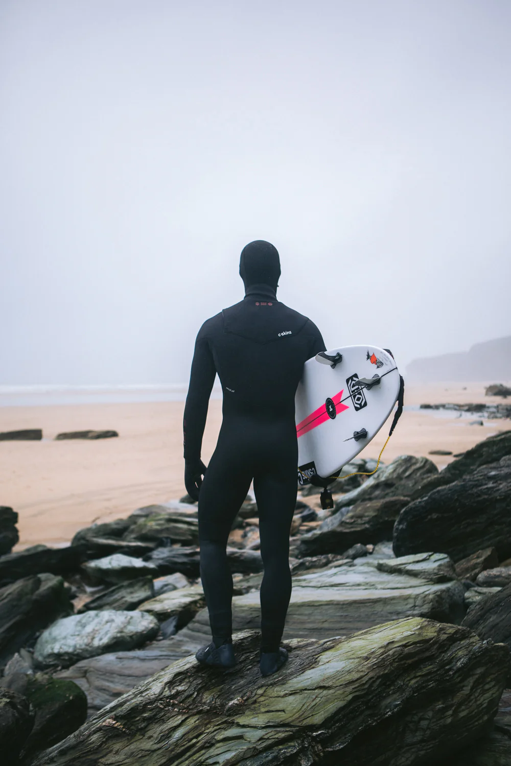 C-Skins NuWave ReWired 6:5:4 Mens Chest Zip Hooded Winter Wetsuit - Image 5