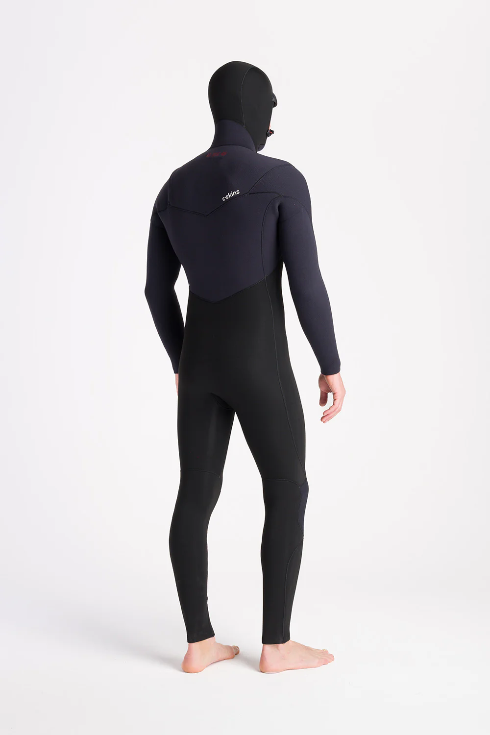 C-Skins NuWave ReWired 6:5:4 Mens Chest Zip Hooded Winter Wetsuit - Image 8