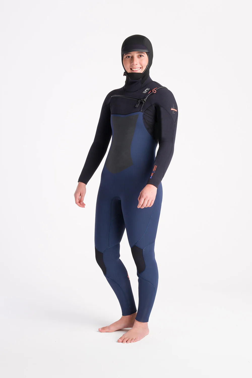 C-Skins NuWave Rewired Ladies 6:5 Hooded Winter Wetsuit - Image 10
