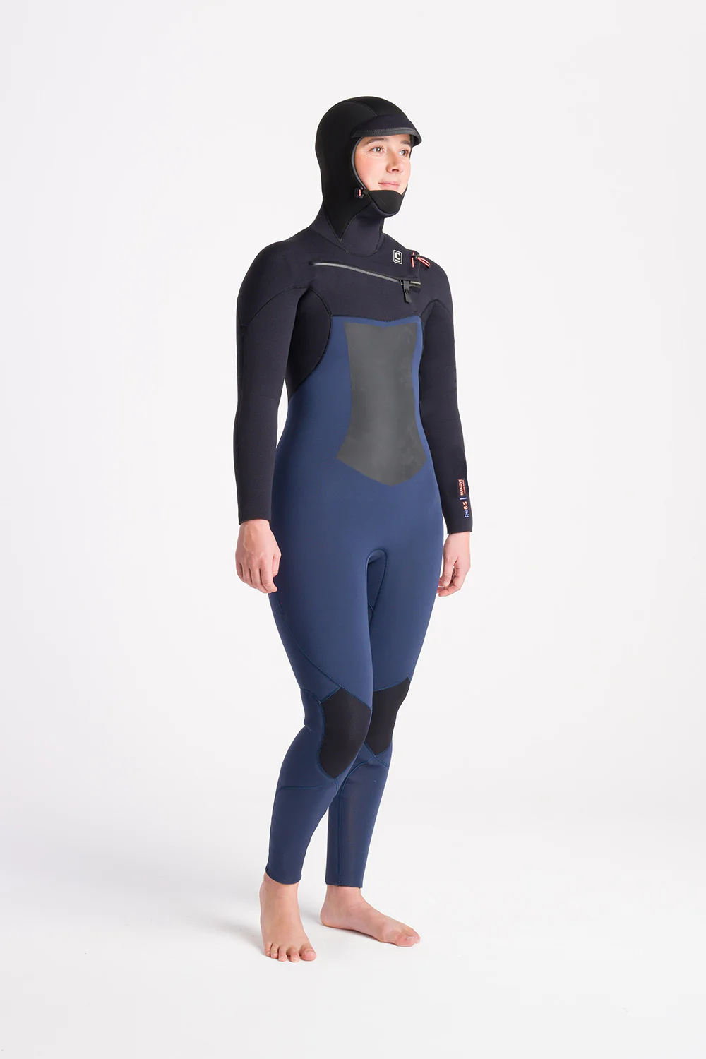 C-Skins NuWave Rewired Ladies 6:5 Hooded Winter Wetsuit - Image 13