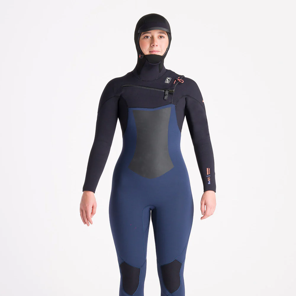 C-Skins NuWave Rewired Ladies 6:5 Hooded Winter Wetsuit - Image 3