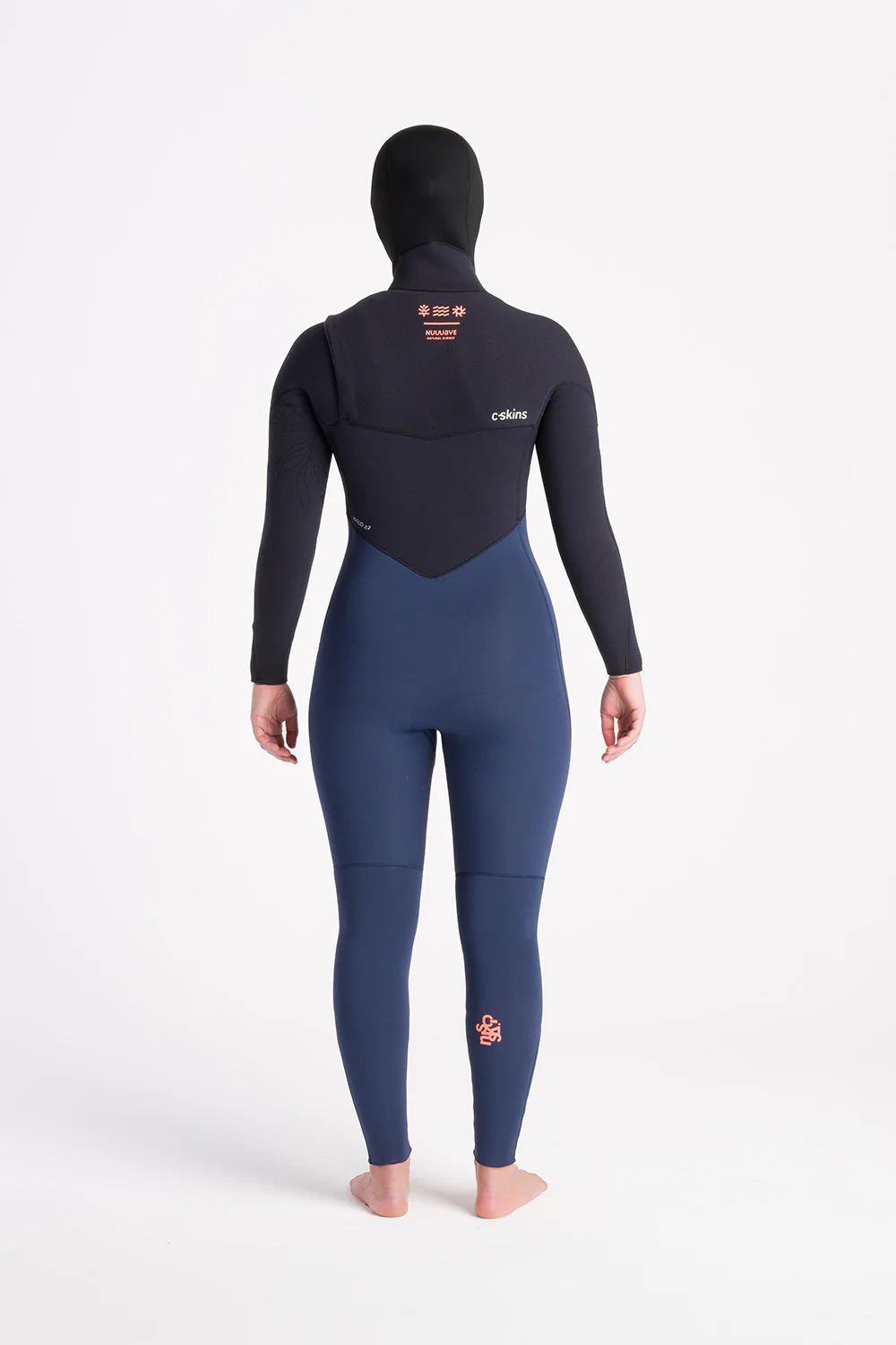 C-Skins NuWave Rewired Ladies 6:5 Hooded Winter Wetsuit - Image 4