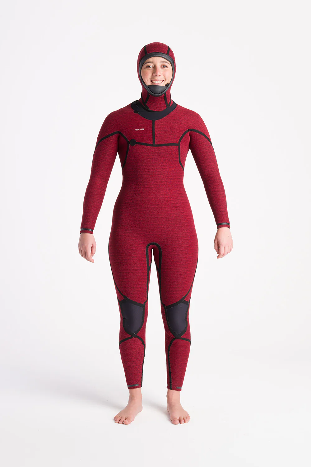 C-Skins NuWave Rewired Ladies 6:5 Hooded Winter Wetsuit - Image 5