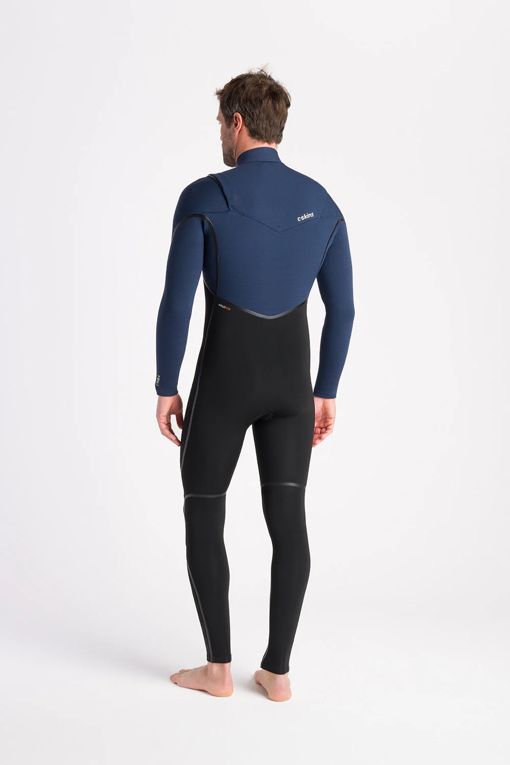 C-Skins NuWave Wired 5:4 Mens LQS Chest Zip Steamer - Image 4