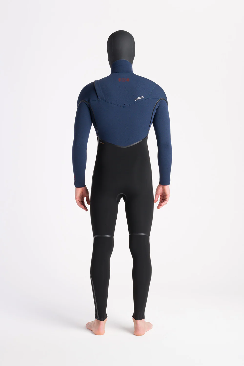 C-Skins NuWave Wired 5:4 Mens LQS Chest Zip Hooded Winter Wetsuit - Image 4