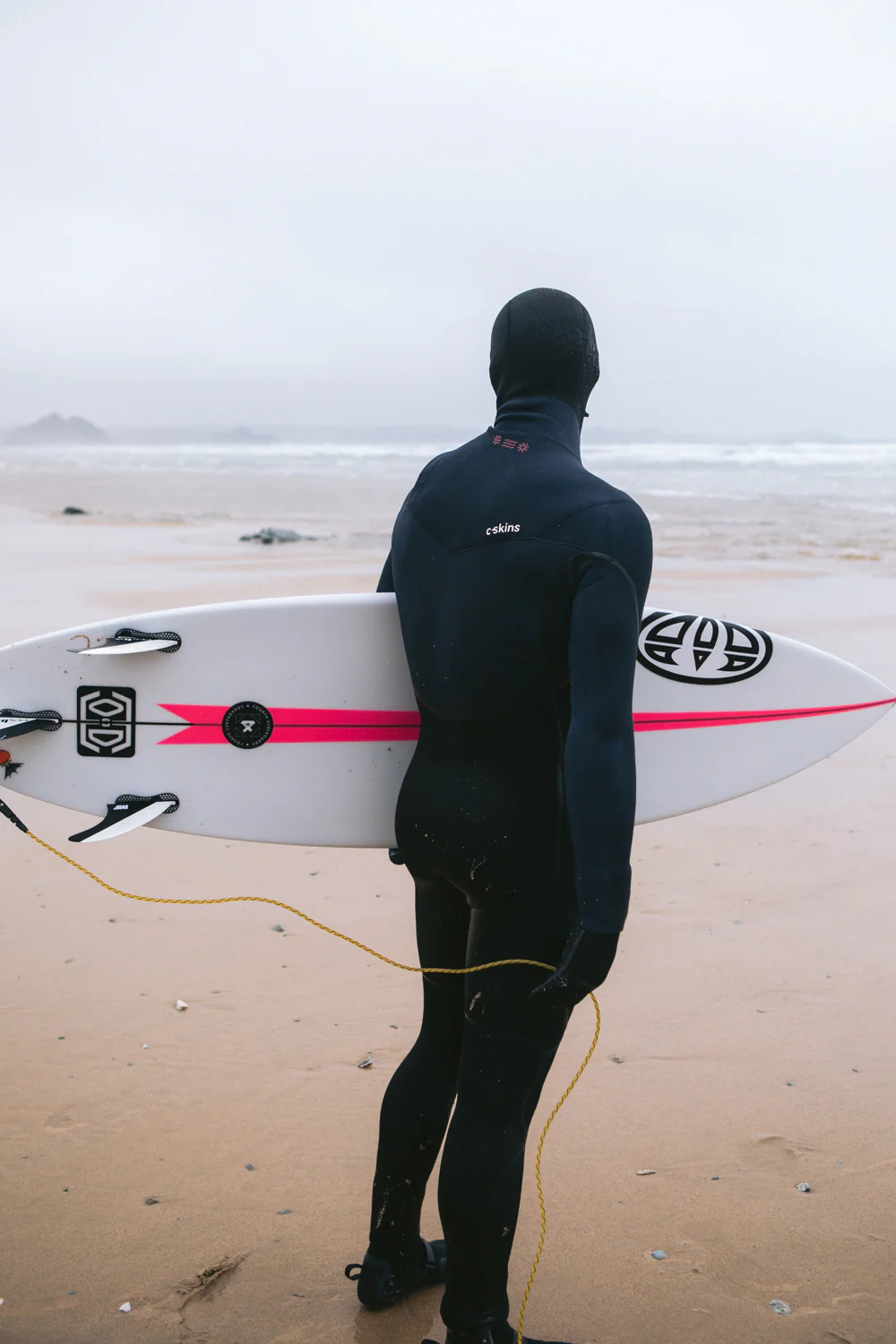 C-Skins NuWave Wired 5:4 Mens LQS Chest Zip Hooded Winter Wetsuit - Image 7