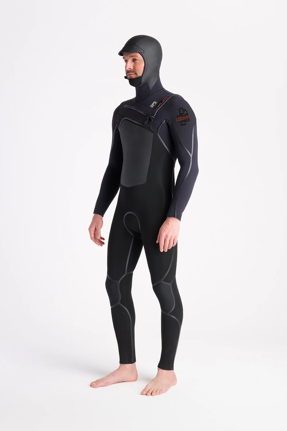 C-Skins NuWave Wired+ 6:5 Mens LQS Hooded Winter Wetsuit Steamer - Image 10