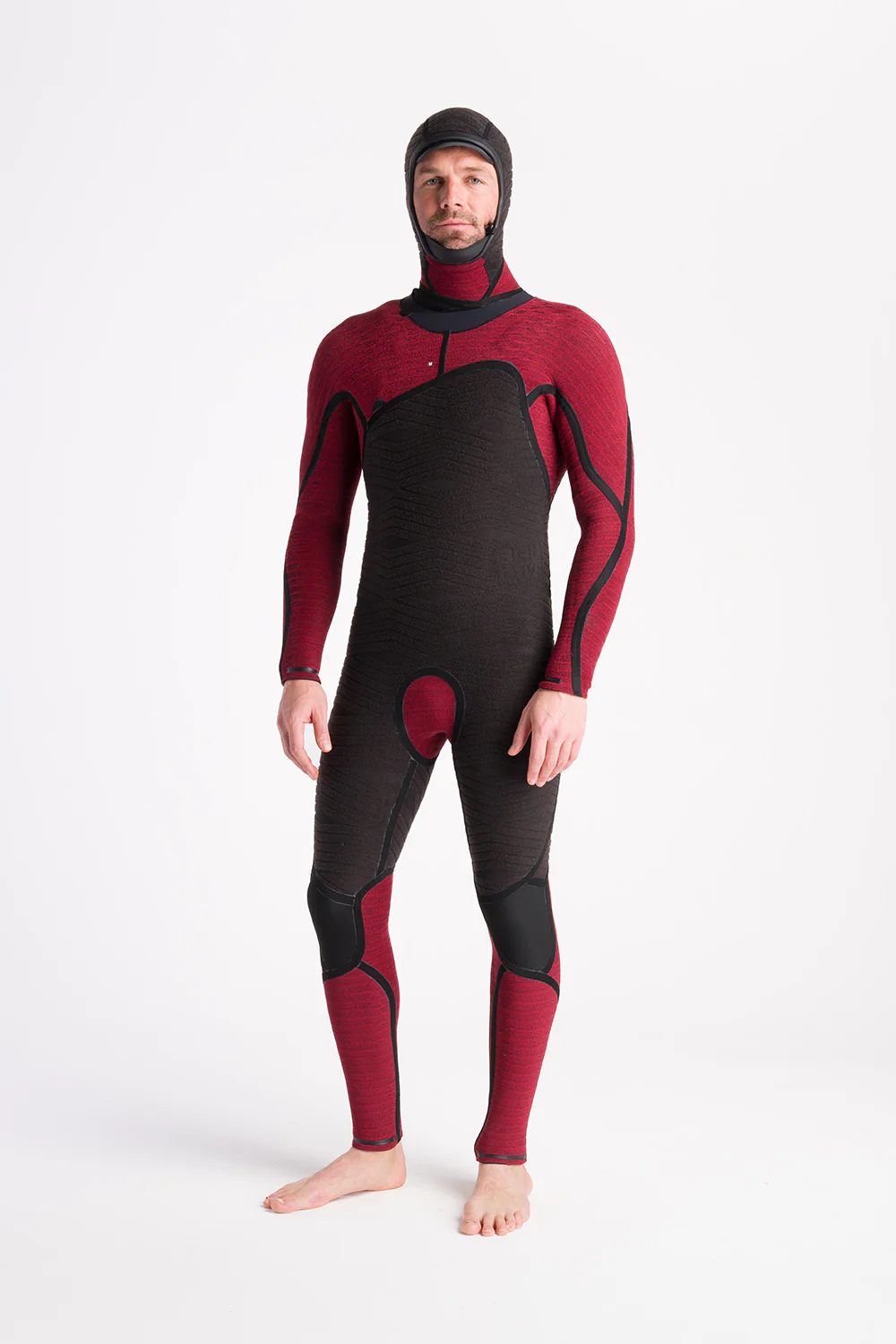 C-Skins NuWave Wired+ 6:5 Mens LQS Hooded Winter Wetsuit Steamer - Image 3