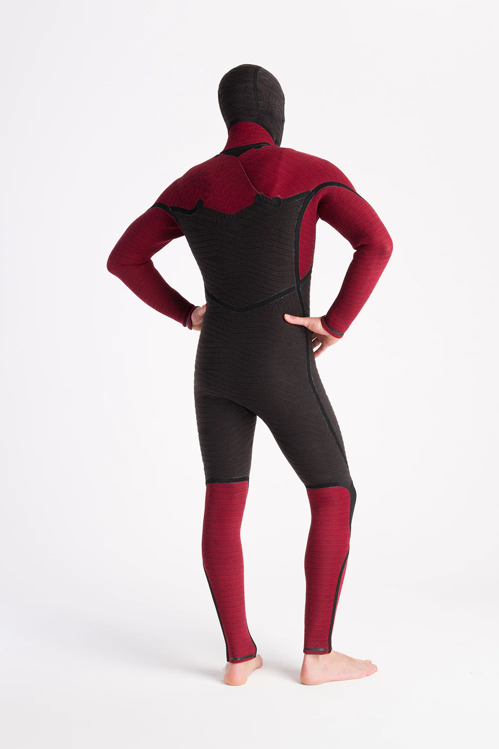 C-Skins NuWave Wired+ 6:5 Mens LQS Hooded Winter Wetsuit Steamer - Image 4