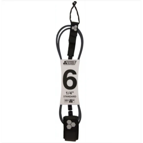 Channel Islands 6ft CI Standard Leash- Blue / Black / Green - Image 2
