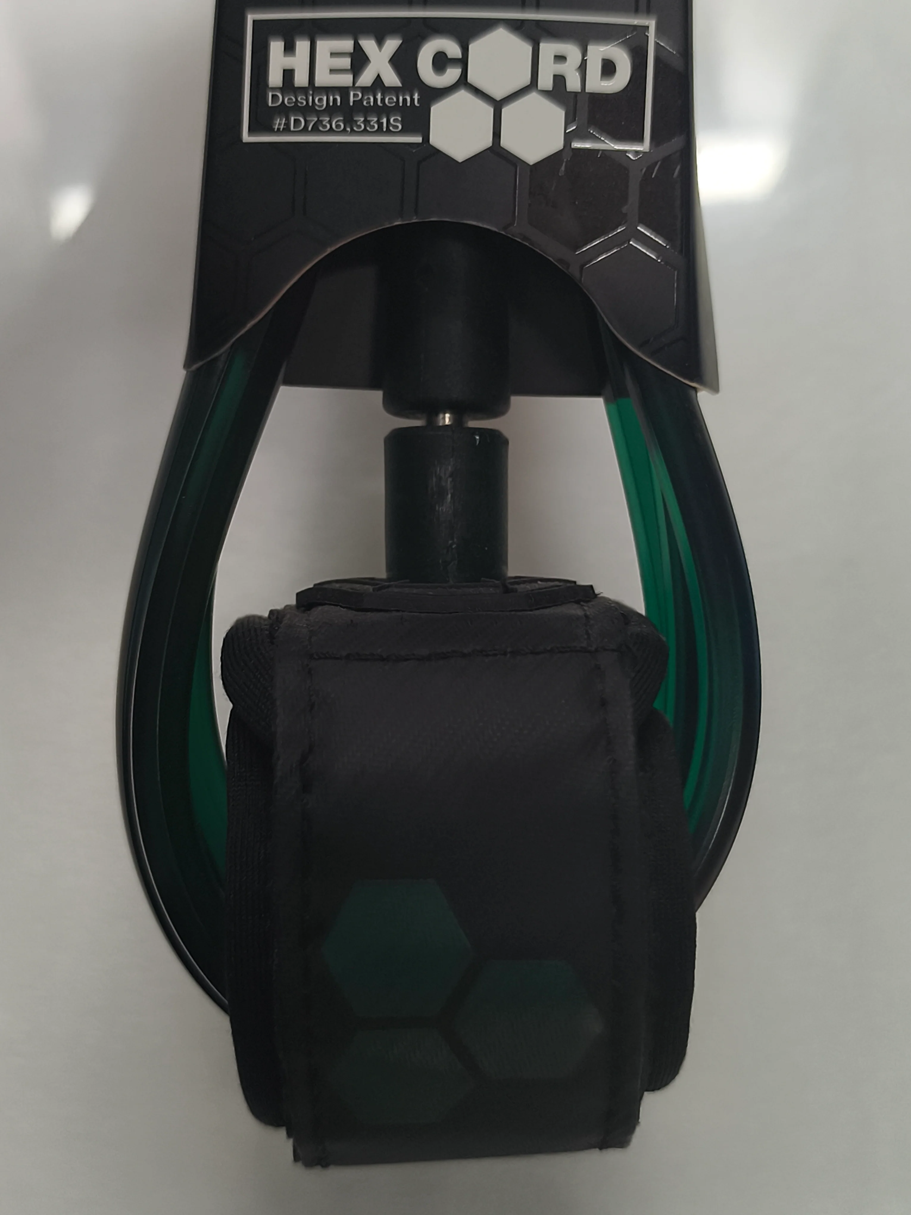 Channel Islands 8ft CI Standard Leash- Green / Blue / Black - Image 4