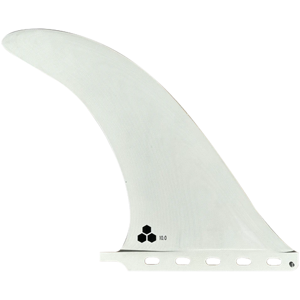 Channel Islands CI Log 9.5 Inch Single Surfboard Fin- Clear