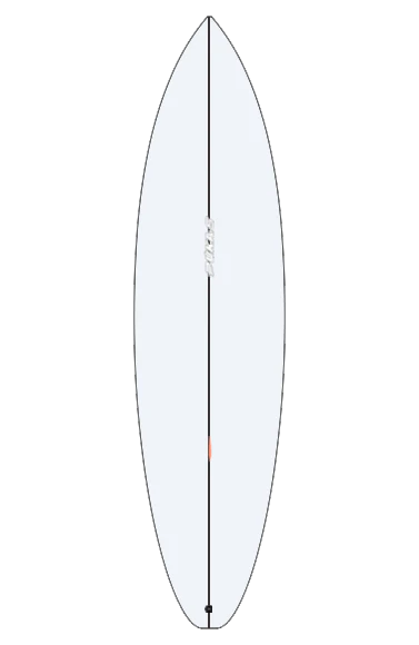 Christenson Pukas Surfboards 6'4 Water Lion Step Up Five Fin Futures - Image 3