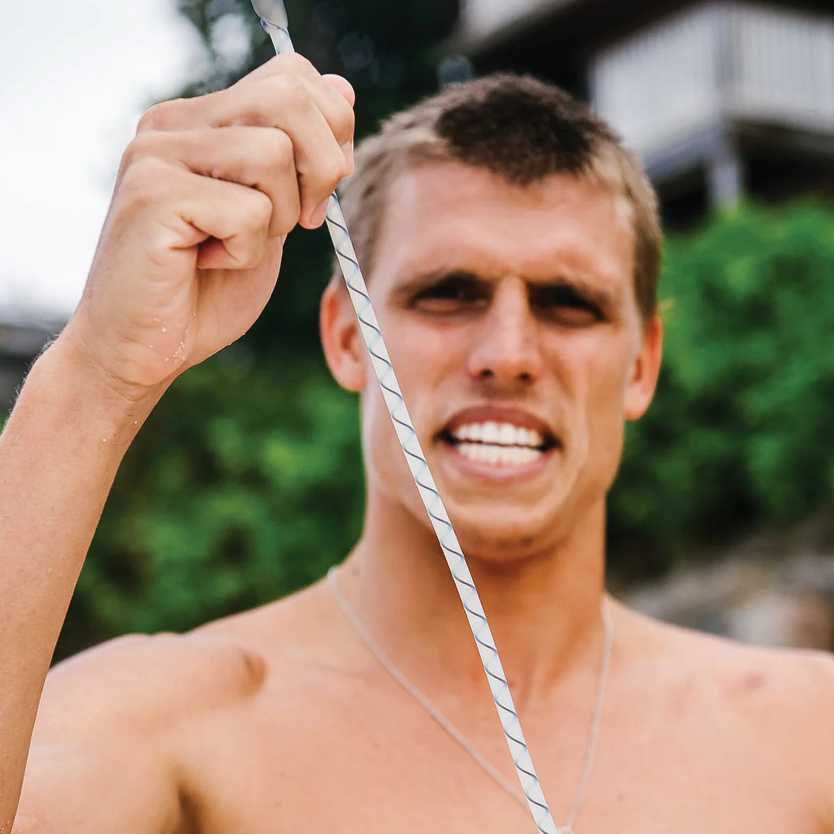 FCS 9ft Freedom Helix All Round Calf Surfboard Leash - Image 3