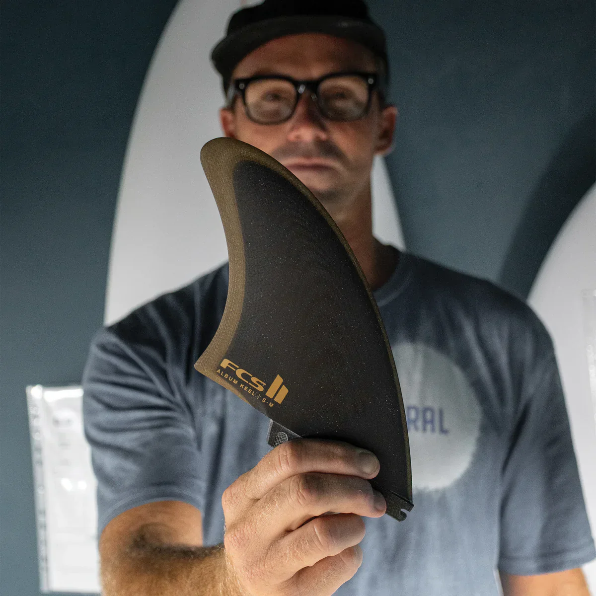 FCS II Album Keel Twin PG Surfboard Performance Glass Fin Set - Image 3