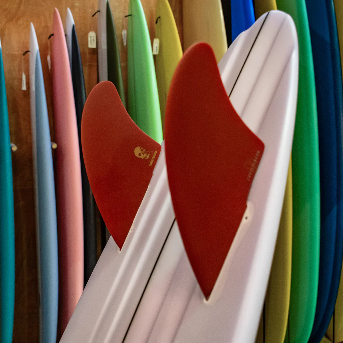 FCS II Chris Christenson Keel Twin PG Surfboard Performance Glass Fin Set - Image 6