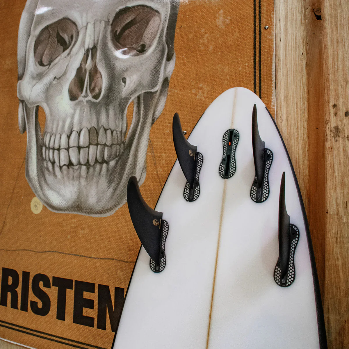 FCS II Medium Christenson Tri-Quad PG Fin Set - Image 3