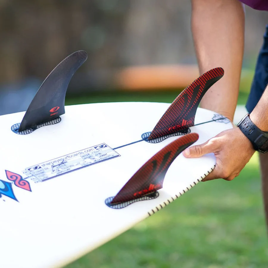 FCS II Large Sharp Eye Performance Core Thruster Surfboard Fins - Image 5