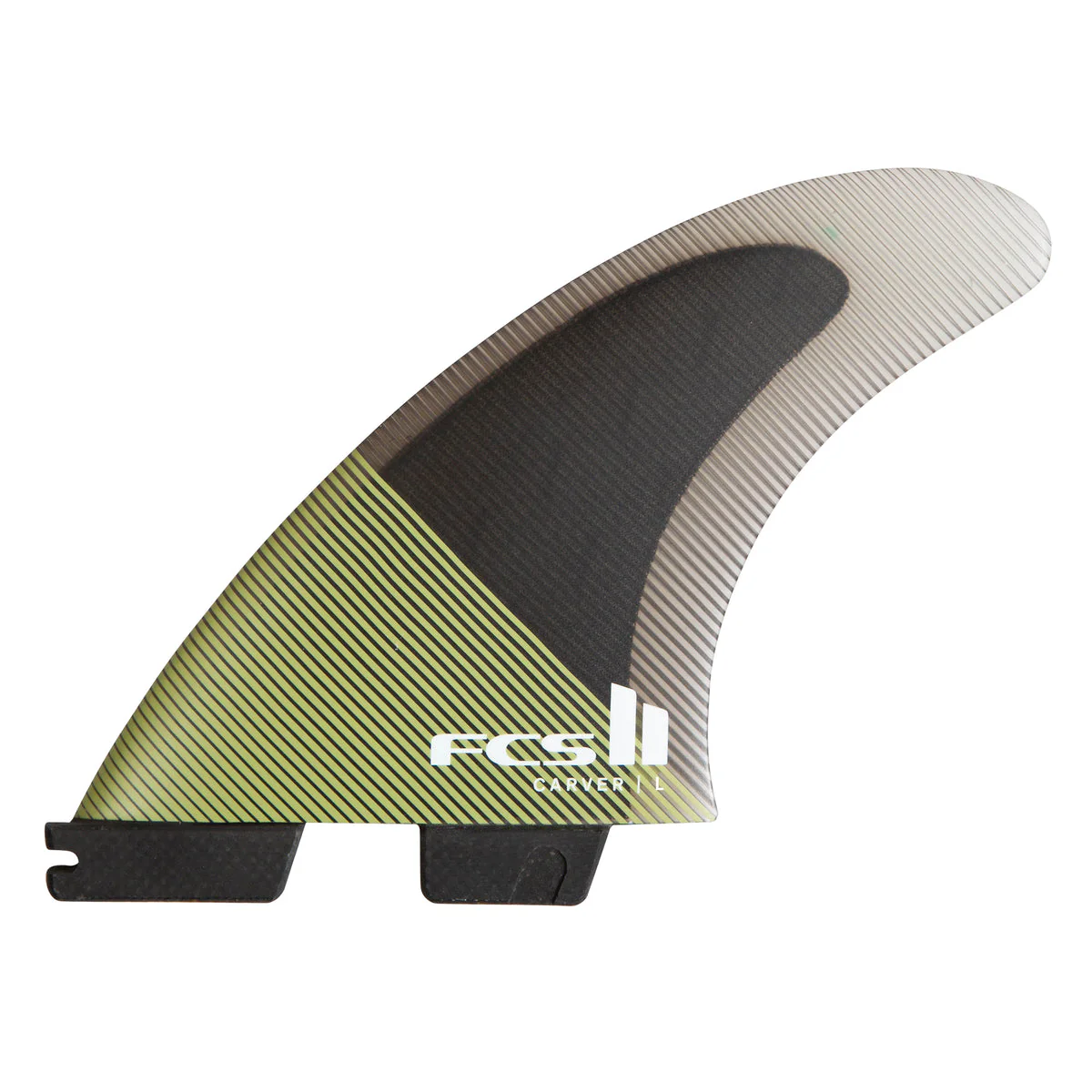 FCS II Large Carver PC Thruster Fins - Eucalyptus