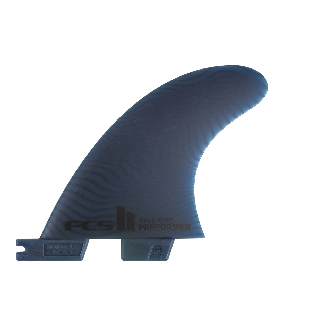 FCS II Medium Performer Neo Glass Quad Rear Surfboard Fins - Pacific
