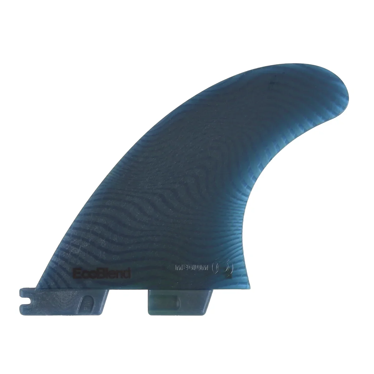 FCS II Medium Performer Neo Glass Tri-Quad Surfboard Fins - Pacific - Image 3