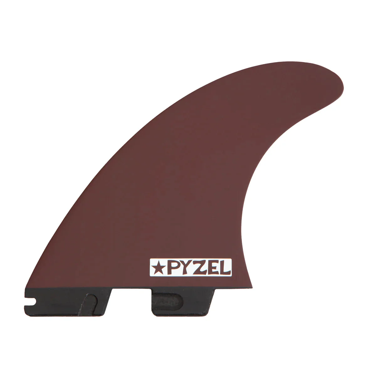 FCS II Large Pyzel PC Performance Core Aircore Thruster Surfboard Fins - Black Shiraz - Image 2