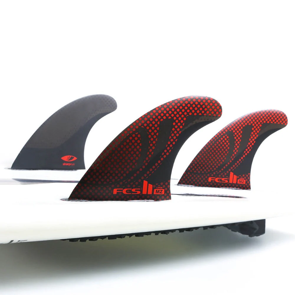 FCS II Medium Sharp Eye Performance Core Thruster Surfboard Fins - Image 3