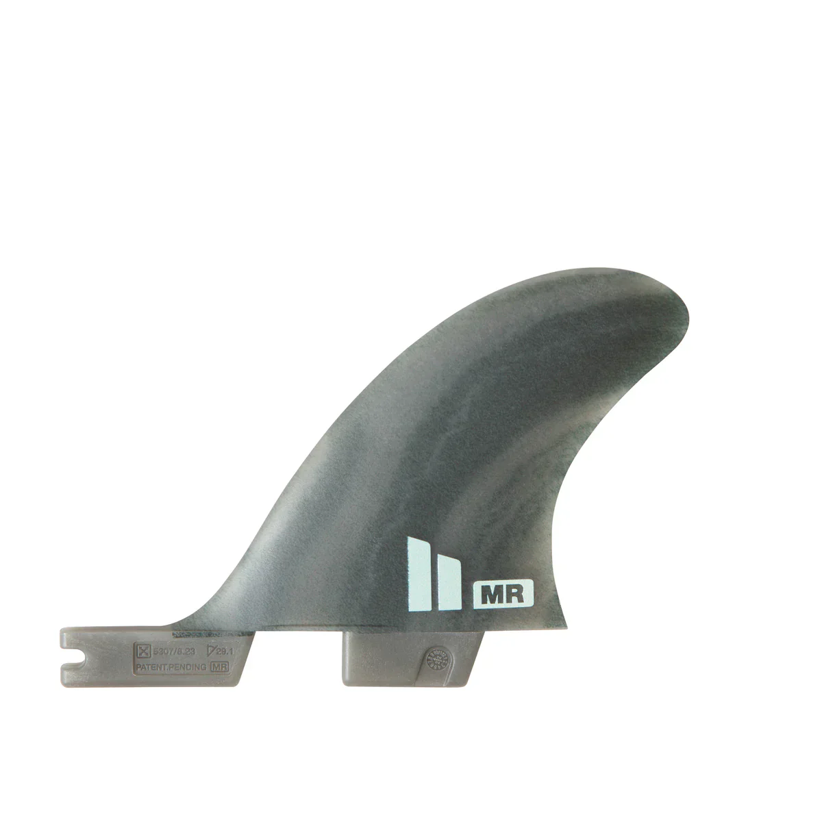 FCS II Mark Richards Twin Plus Trailer Neo Glass Eco Surfboard Fin - Image 2