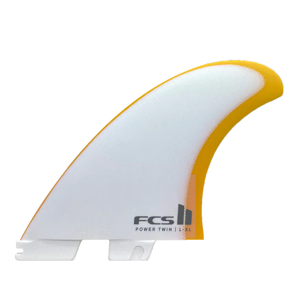FCS II Power Twin PG Performance Glass Surfboard Fins
