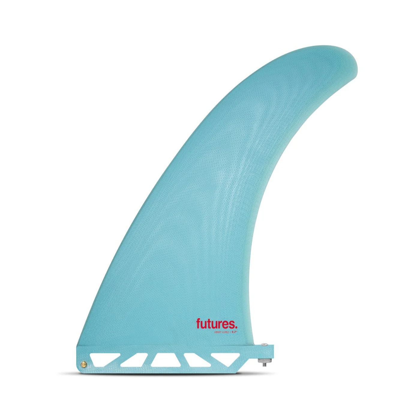 Futures 9.7" Gerry Lopez Longboard Surfboard Fin Blue