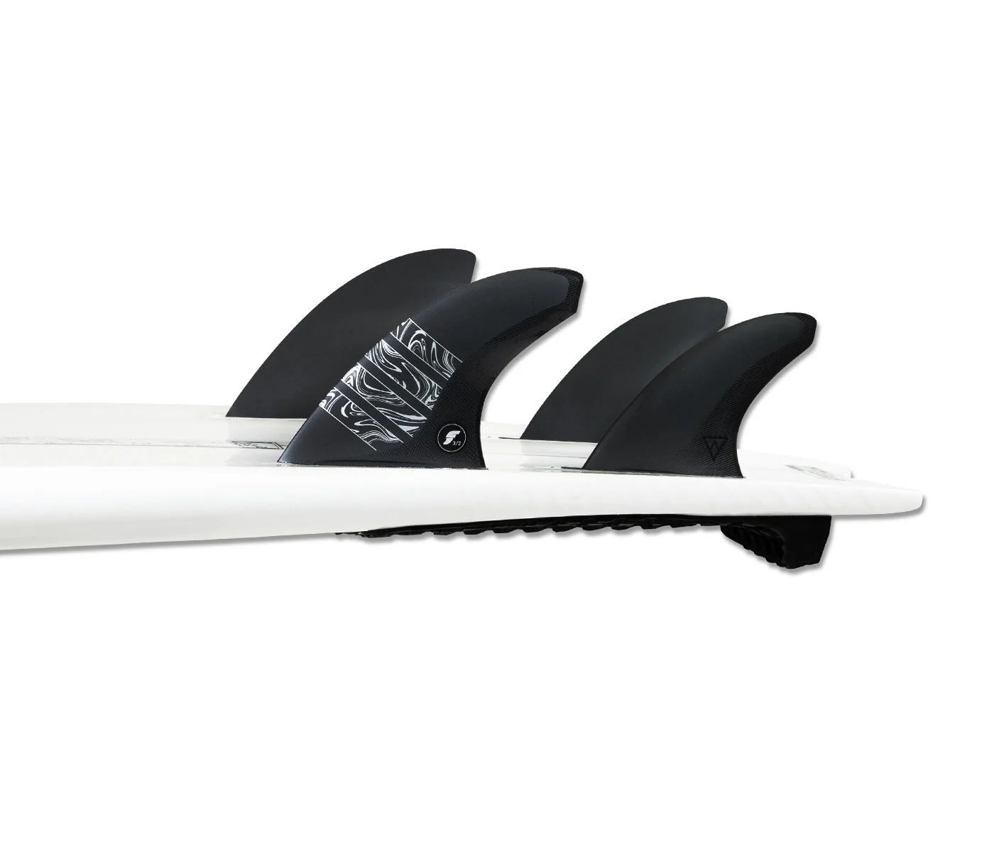 Futures Large Alpha Vector 3/2 Carbon Thruster Surfboard Fin - Carbon Grey - Image 2