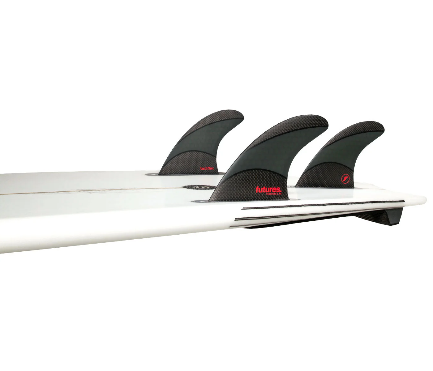 Futures Medium EA Eric Arakawa Techflex Thruster Surfboard Fin Grey - Image 2