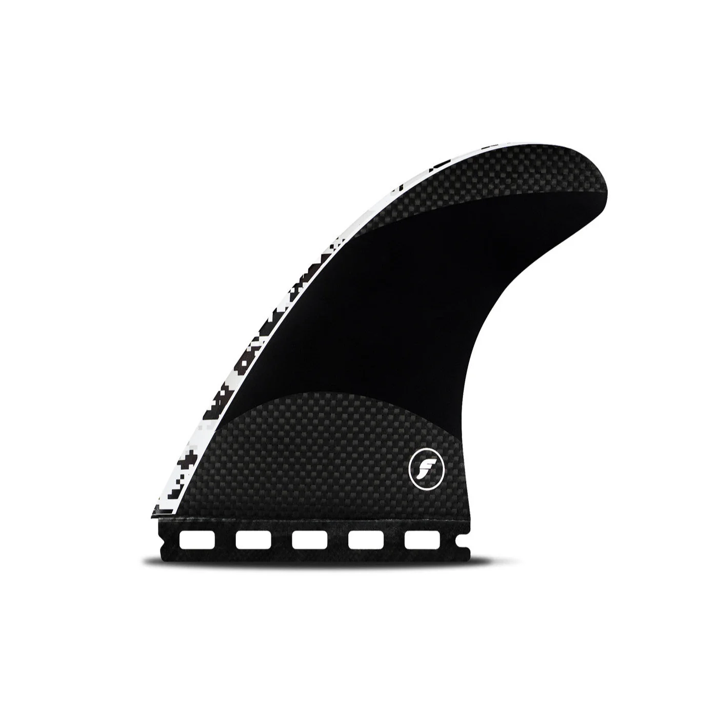 Futures Large John John Florence Techflex Digi White Pro Thruster Surfboard Fin - Image 2