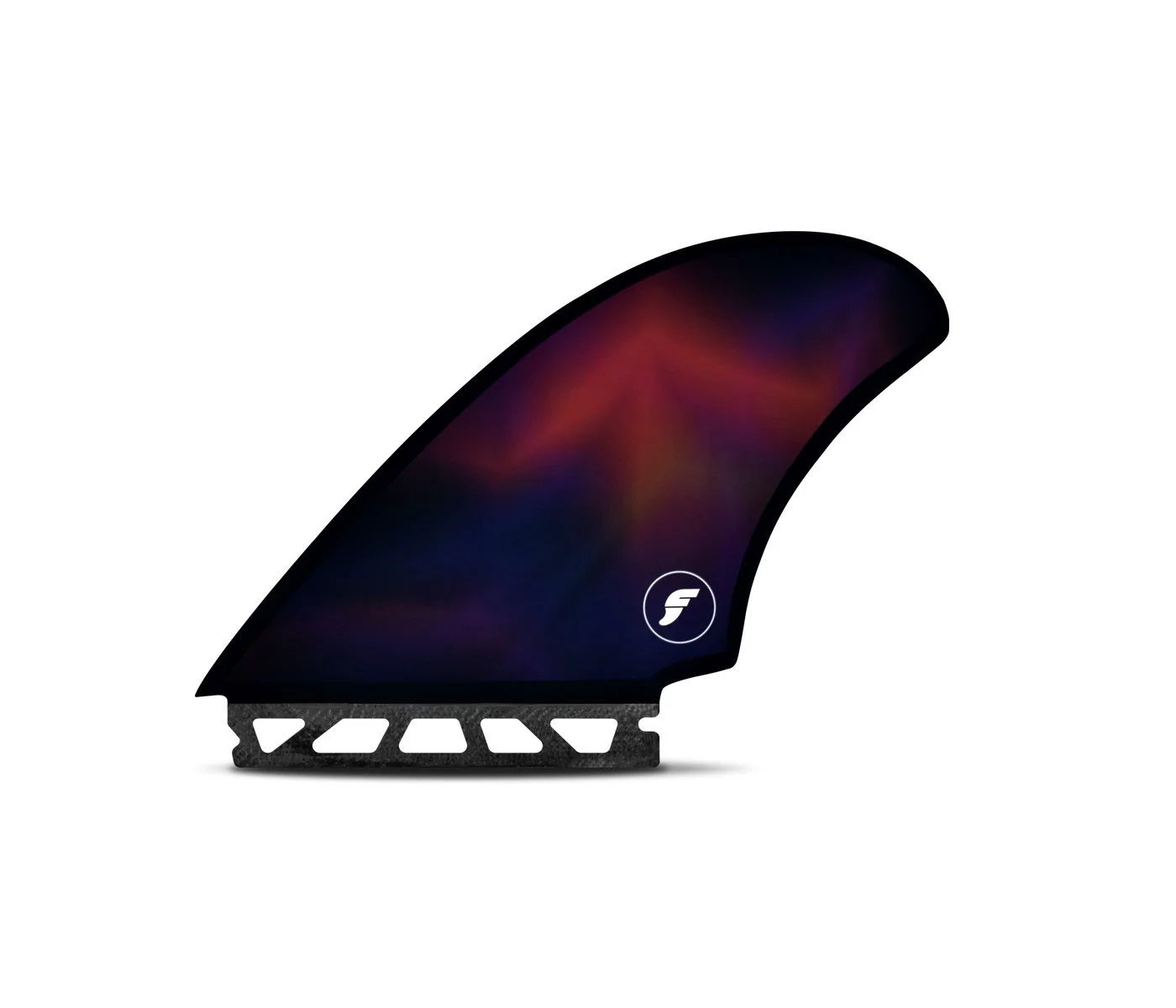 Futures Machado Quad Honeycomb Quad Surfboard Fins Black Swirl - Image 4