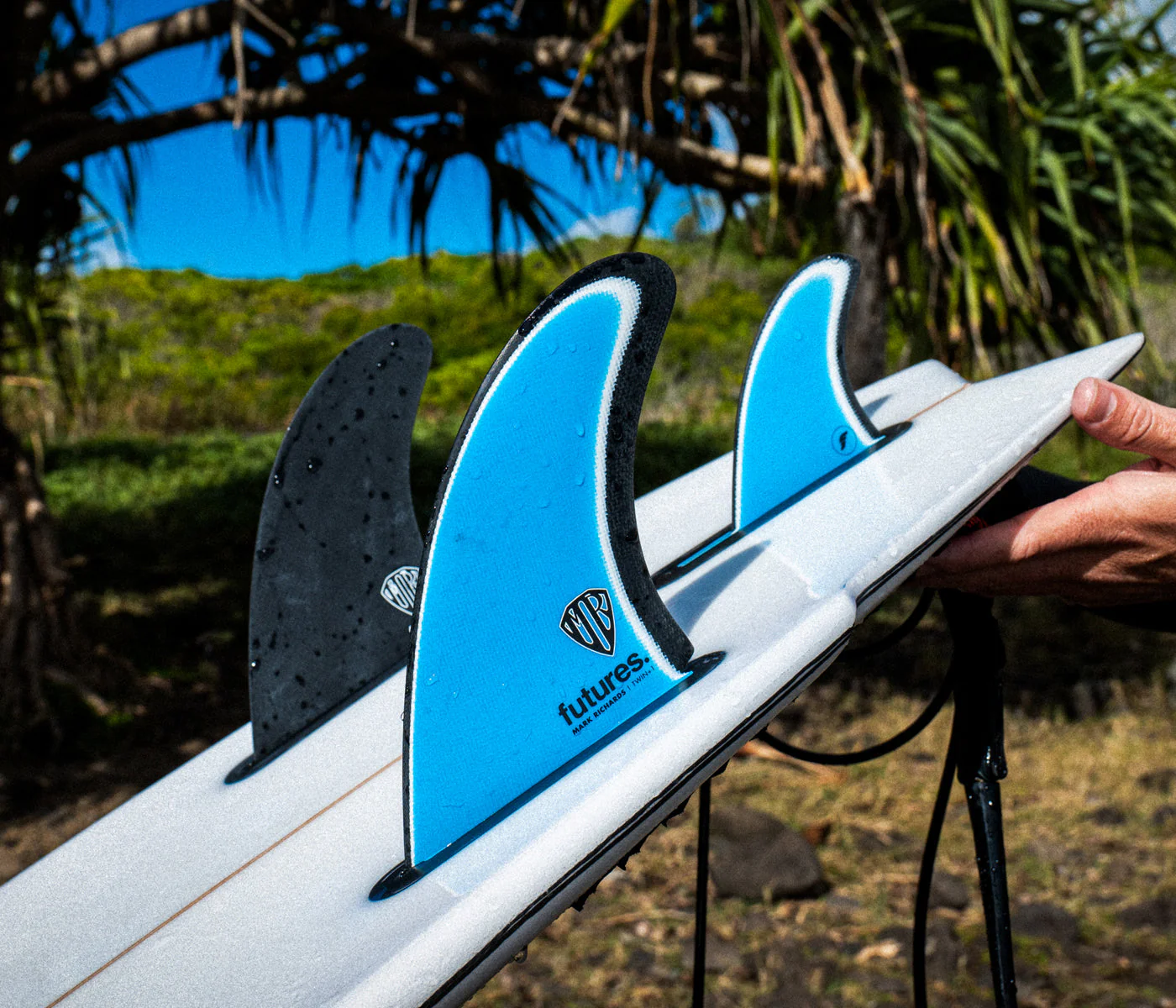 Futures Mark Richards MR Twin & 1  Surfboard Fin - Image 3