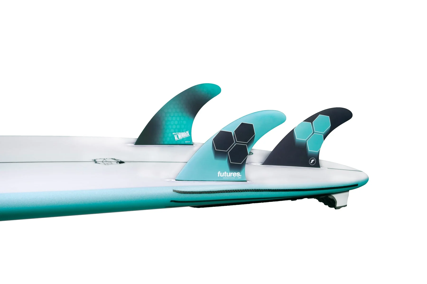 Futures Medium AM1 Honeycomb Thruster Surfboard Fin - Image 3