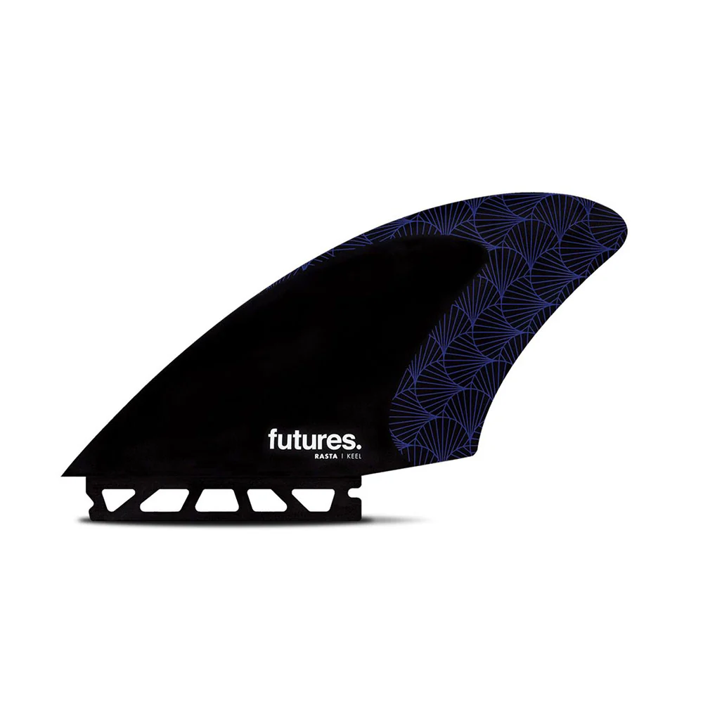 Futures Rasta Twin Keel Black Purple