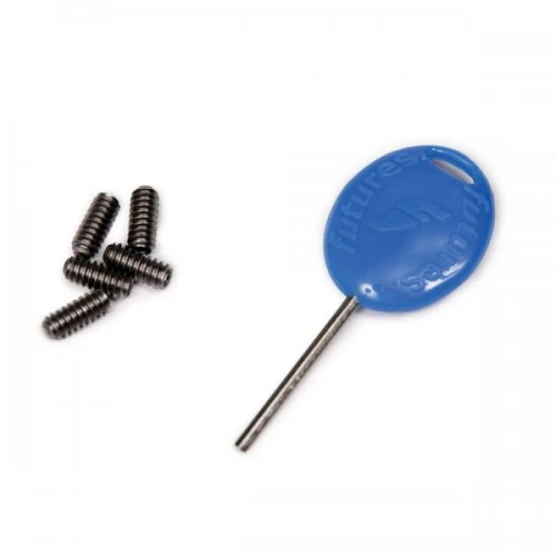 Futures Skrew Kit - Five Replacement Screws and Fin Key
