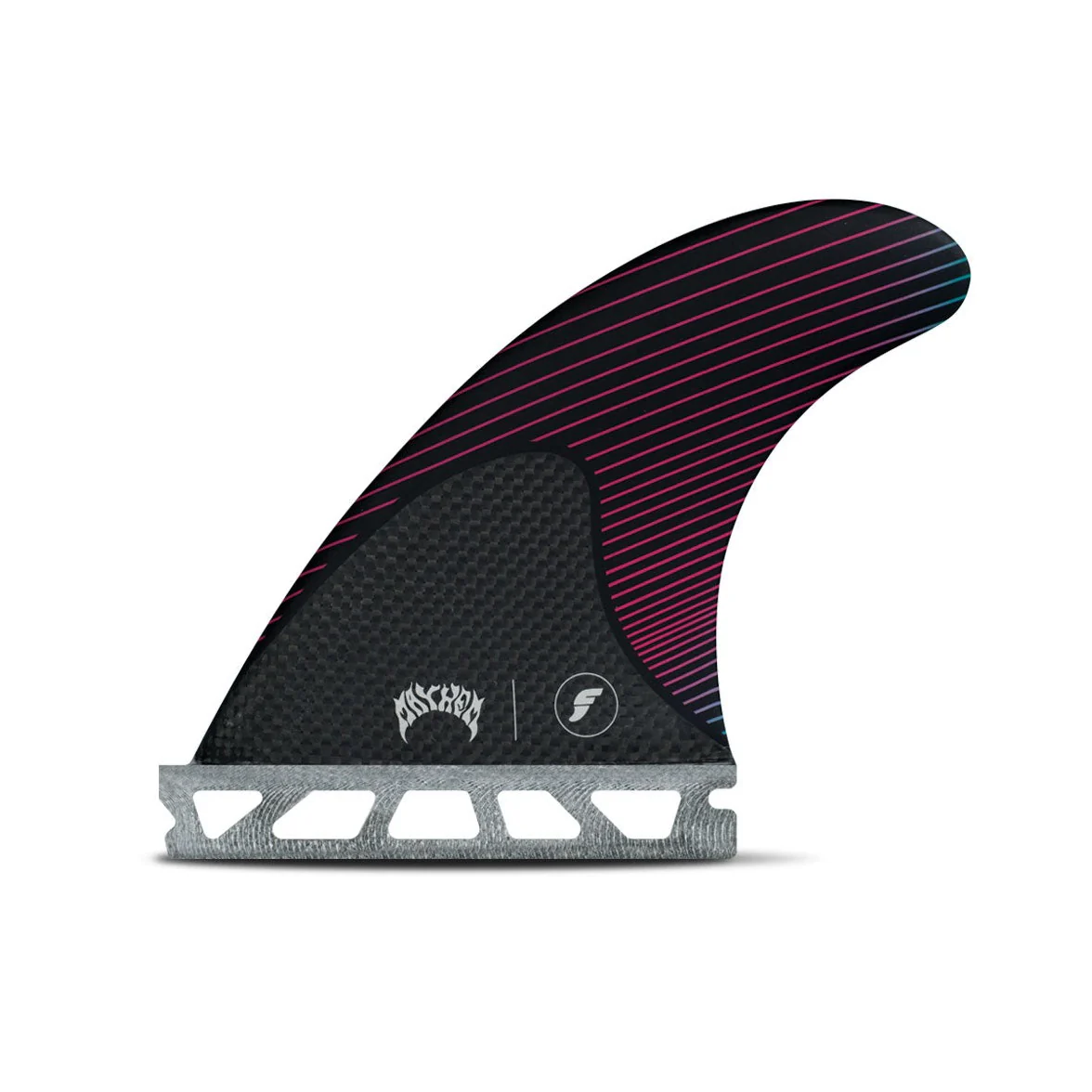Futures Small Lost Mayhem Thruster Surfboard Fin - Pink Teal