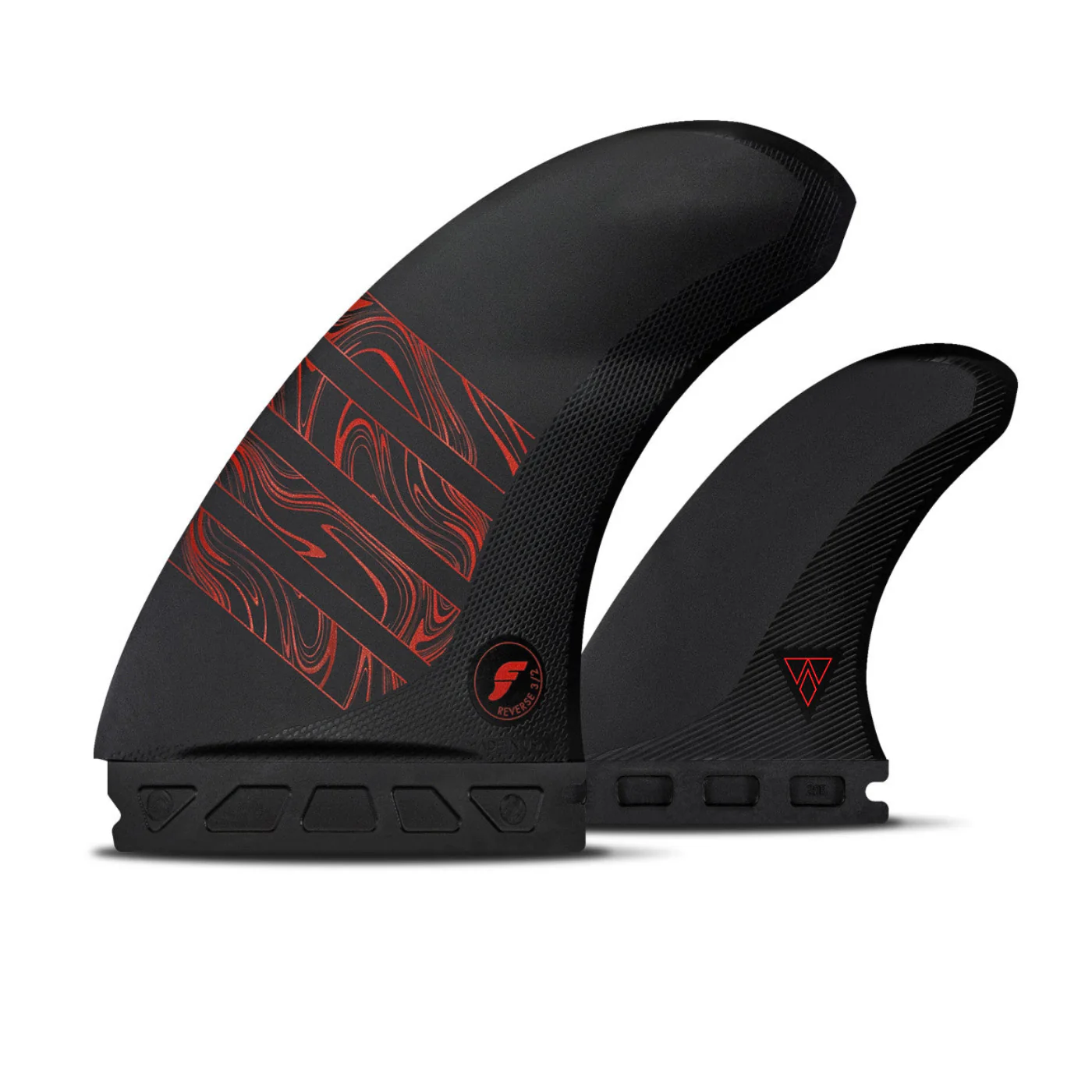 Futures Twin Alpha 3/2 Reverse Twin + 1 - Carbon Red