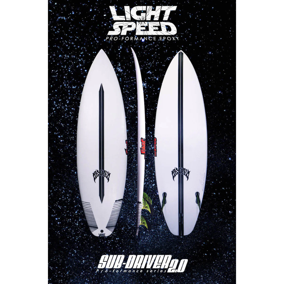 Lost Surfboards 6'0 Lightspeed Sub Driver 2.0 Bro Dims FCSII