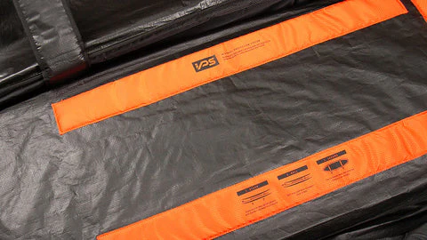 Ocean and Earth Triple Apex Shortboard Travel Compact Coffin Cover- 3 Board - Image 15