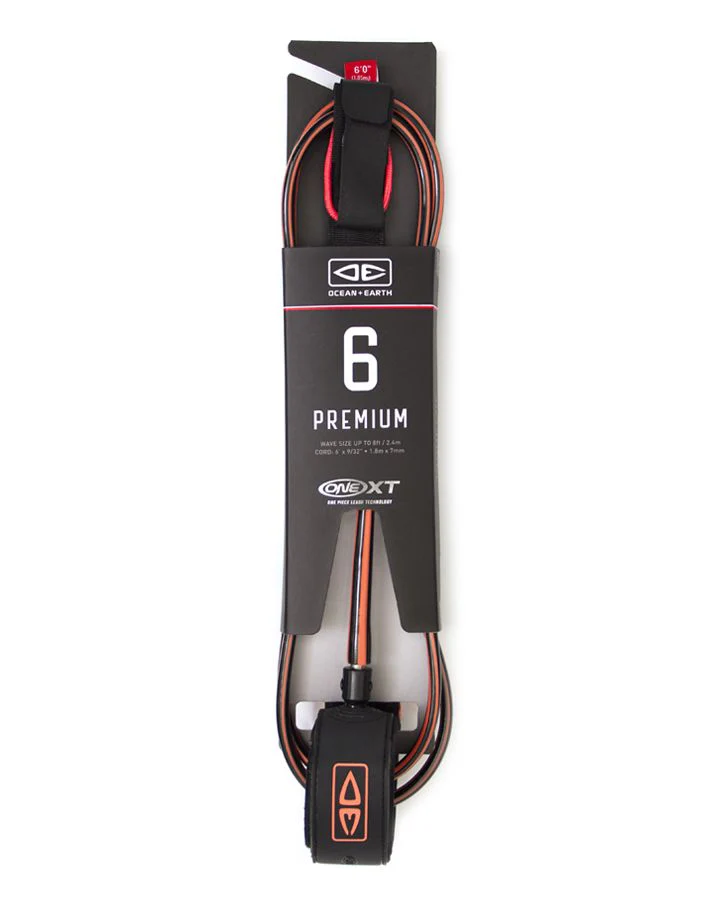Ocean and Earth 6ft One-XT Premium Surfboard Leash - Image 2